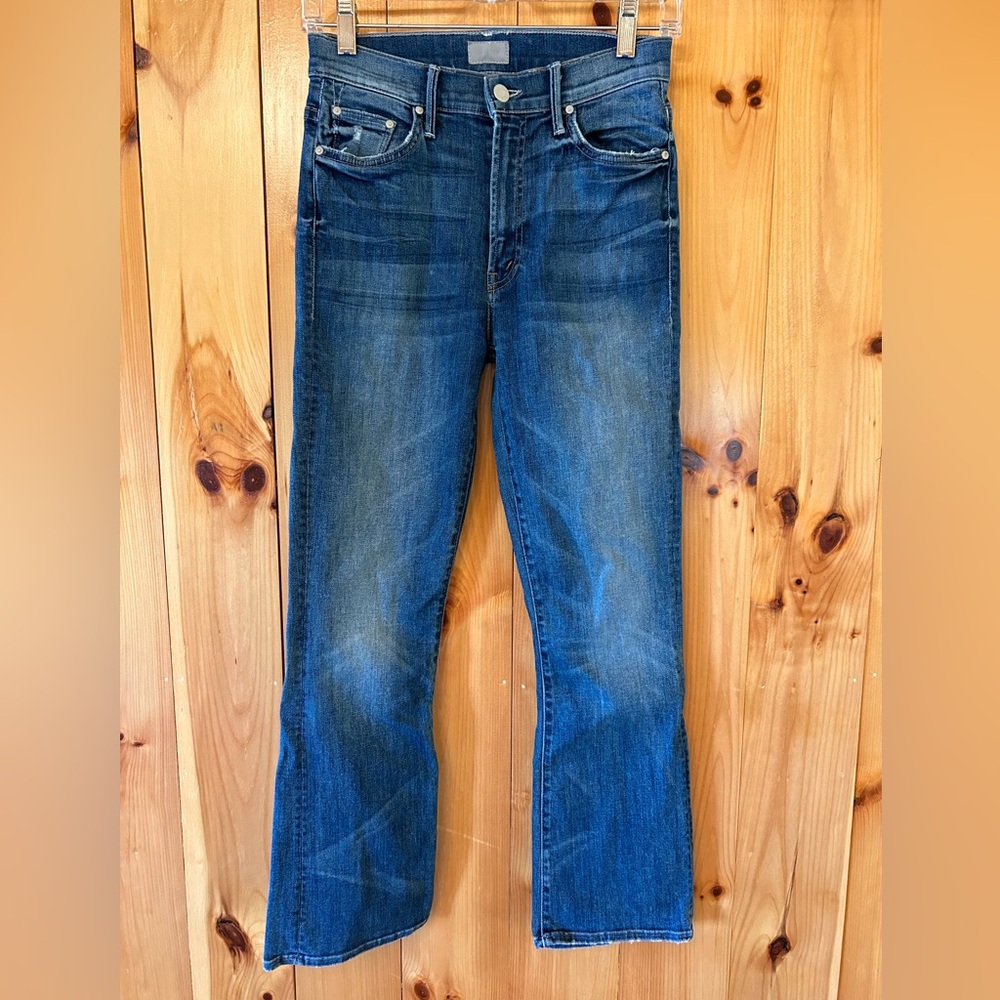 MOTHER The Insider Crop in Double Trouble size 26